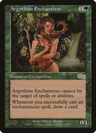 Argothian Enchantress [Urza's Saga] | Empire Gaming NC