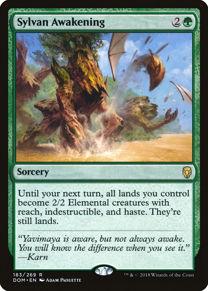 Sylvan Awakening [Dominaria] | Empire Gaming NC