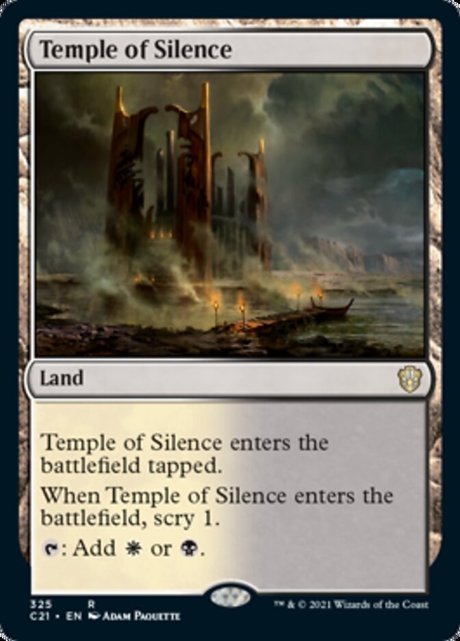 Temple of Silence [Commander 2021] | Empire Gaming NC