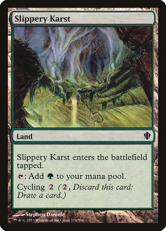 Slippery Karst [Commander 2013] | Empire Gaming NC