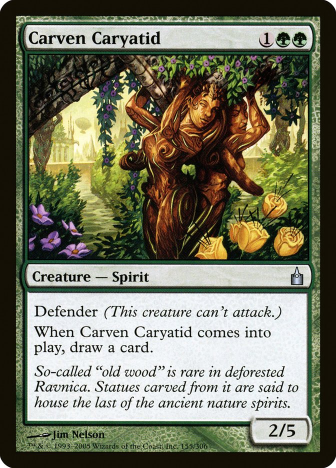 Carven Caryatid [Ravnica: City of Guilds] | Empire Gaming NC