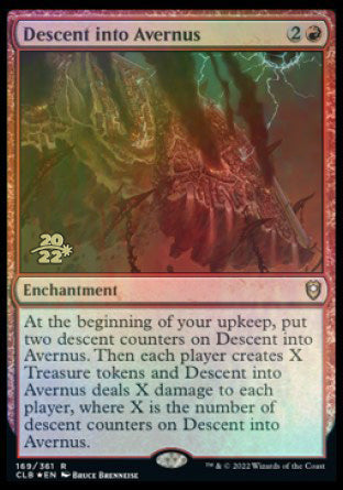 Descent into Avernus [Commander Legends: Battle for Baldur's Gate Prerelease Promos] | Empire Gaming NC