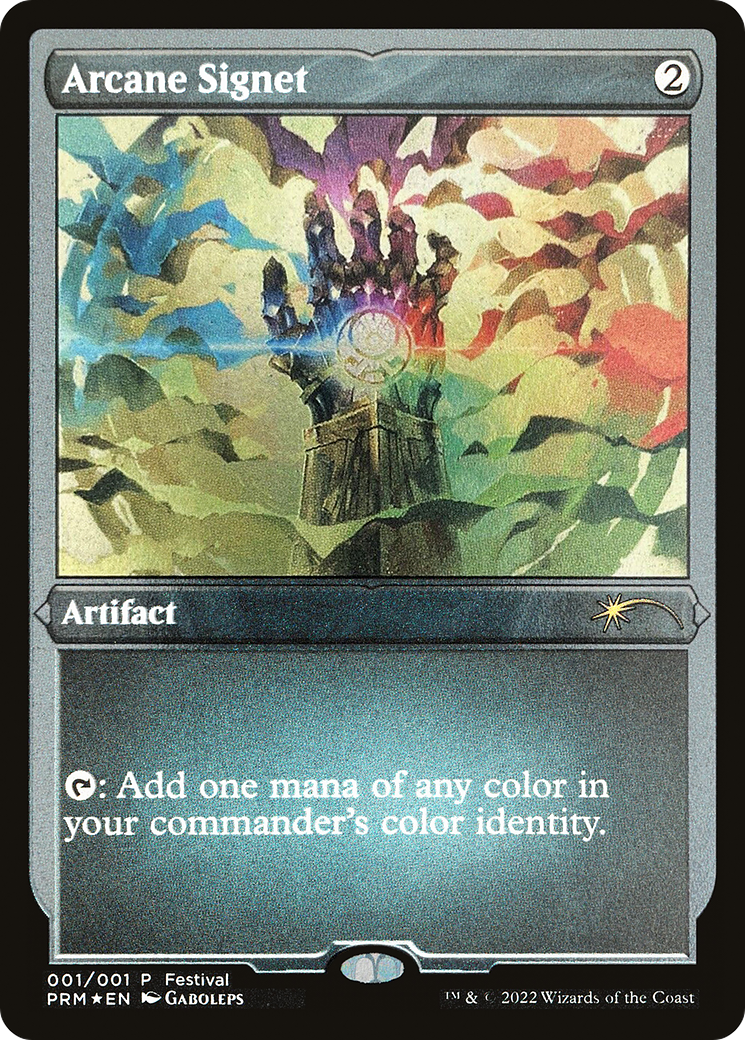 Arcane Signet (Foil Etched) [30th Anniversary Promos] | Empire Gaming NC