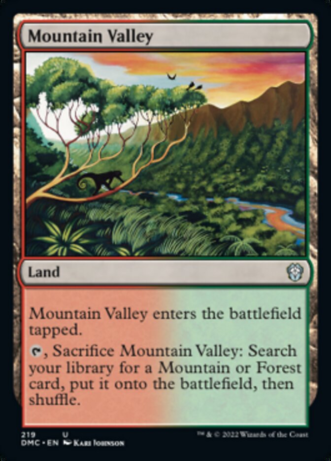 Mountain Valley [Dominaria United Commander] | Empire Gaming NC