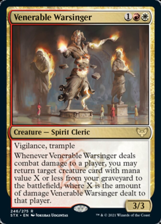 Venerable Warsinger [Strixhaven: School of Mages] | Empire Gaming NC