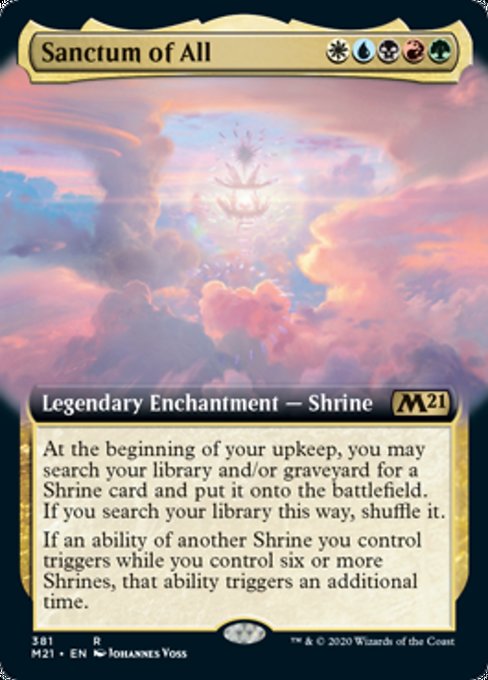 Sanctum of All (Extended Art) [Core Set 2021] | Empire Gaming NC