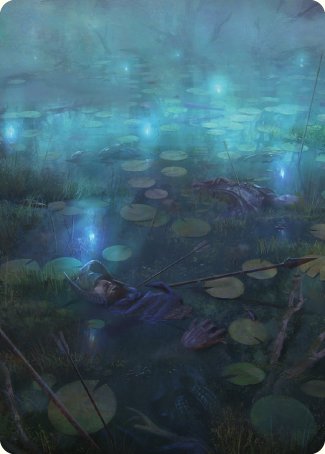 The Dead Marshes Art Card [The Lord of the Rings: Tales of Middle-earth Art Series] | Empire Gaming NC