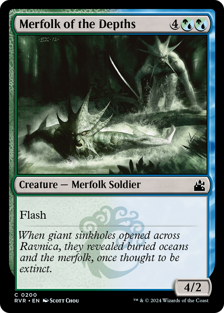 Merfolk of the Depths [Ravnica Remastered] | Empire Gaming NC