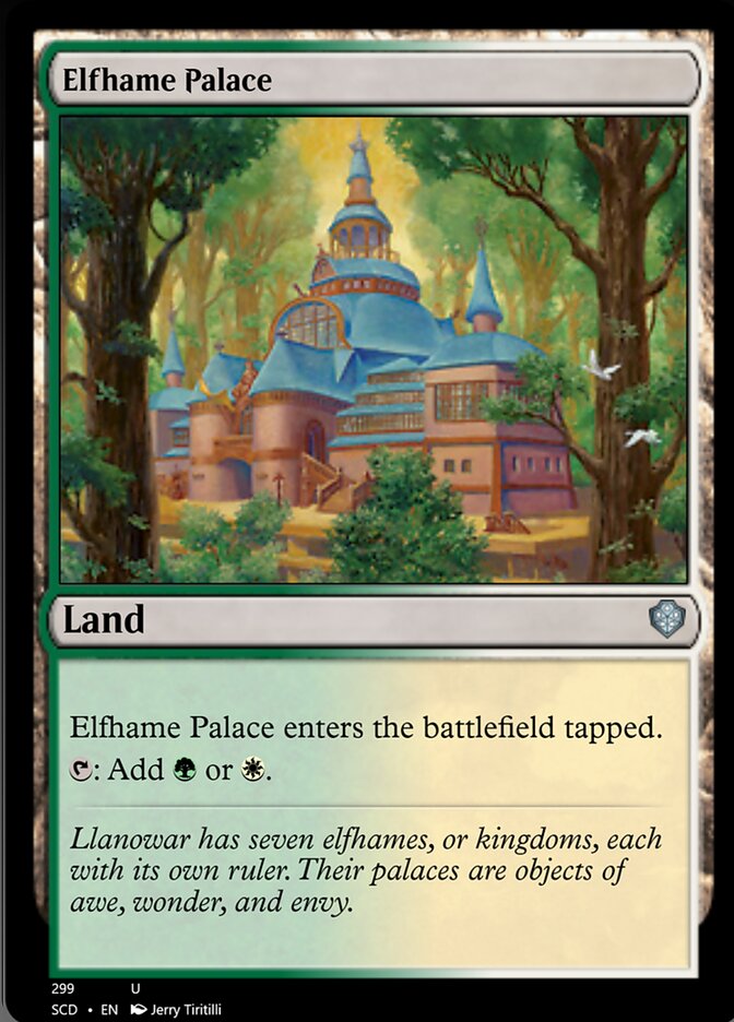 Elfhame Palace [Starter Commander Decks] | Empire Gaming NC