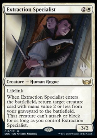 Extraction Specialist (Promo Pack) [Streets of New Capenna Promos] | Empire Gaming NC