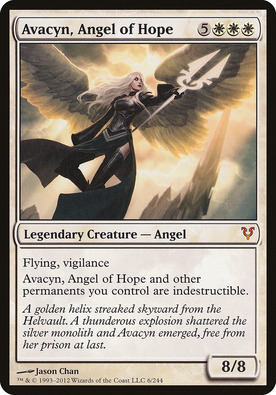 Avacyn, Angel of Hope (Oversized) [Open the Helvault] | Empire Gaming NC