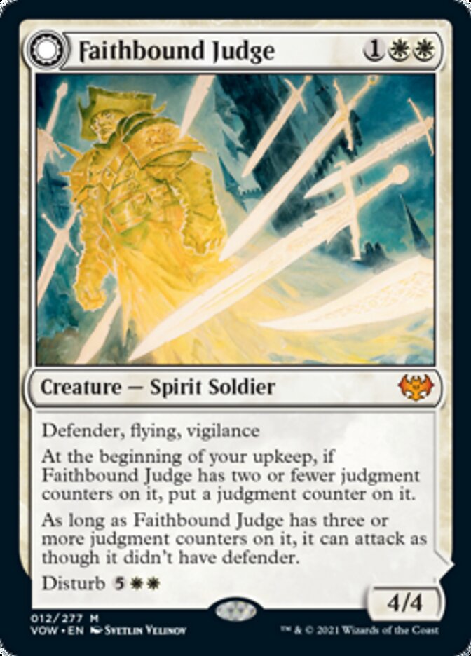 Faithbound Judge // Sinner's Judgment [Innistrad: Crimson Vow] | Empire Gaming NC