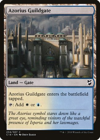 Azorius Guildgate [Commander 2018] | Empire Gaming NC