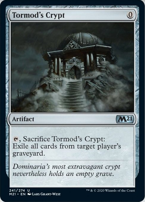 Tormod's Crypt [Core Set 2021] | Empire Gaming NC