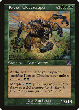 Krosan Cloudscraper [Time Spiral Timeshifted] | Empire Gaming NC
