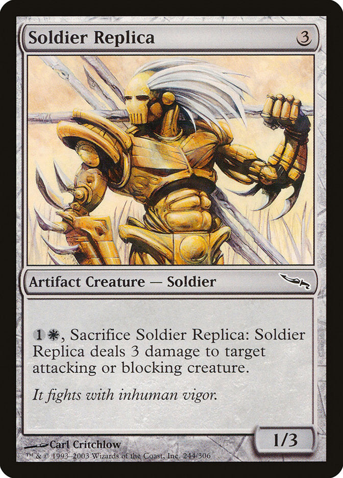 Soldier Replica [Mirrodin] | Empire Gaming NC