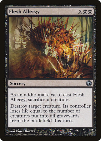 Flesh Allergy [Scars of Mirrodin] | Empire Gaming NC