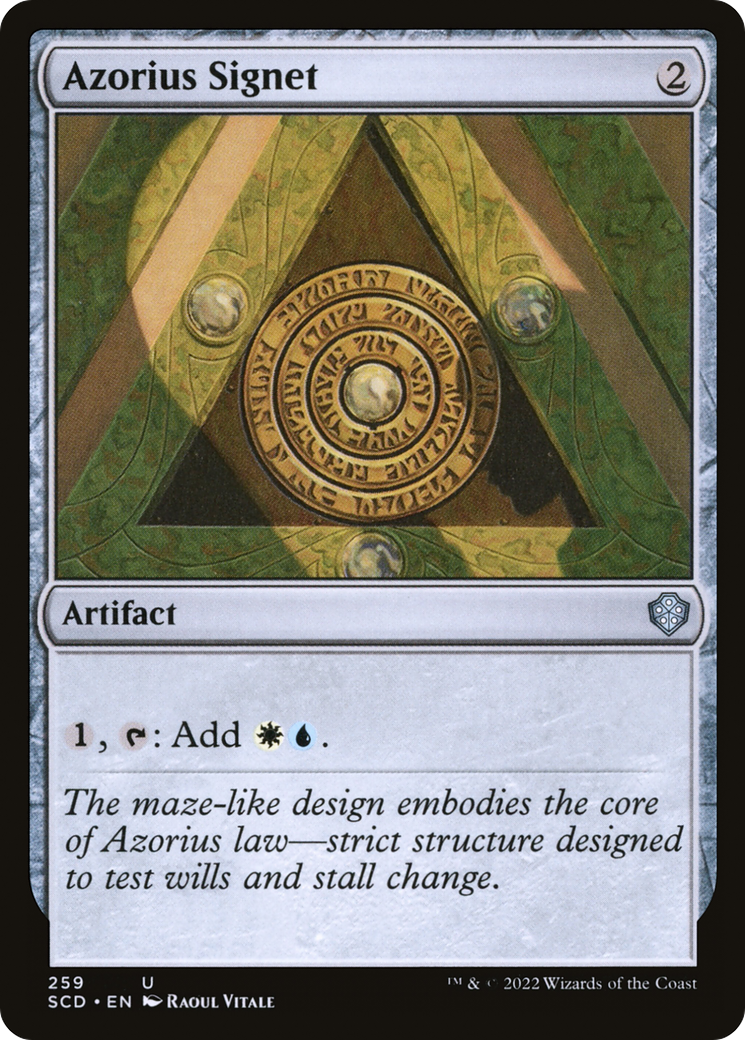 Azorius Signet [Starter Commander Decks] | Empire Gaming NC