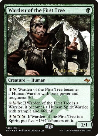Warden of the First Tree [Fate Reforged Promos] | Empire Gaming NC