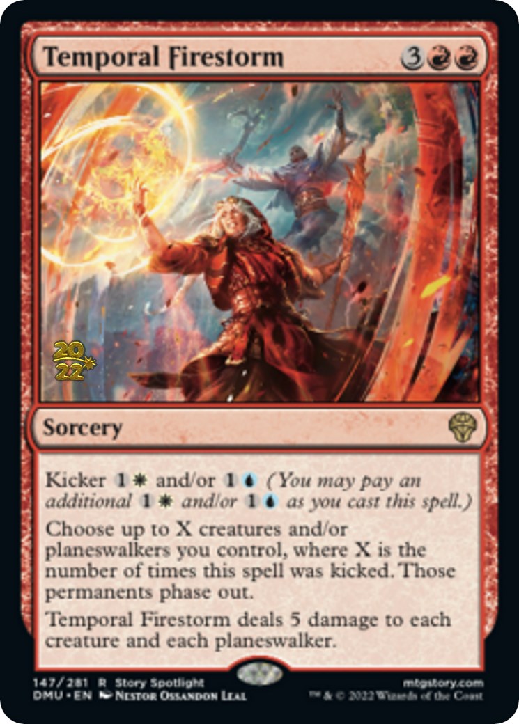 Temporal Firestorm [Dominaria United Prerelease Promos] | Empire Gaming NC