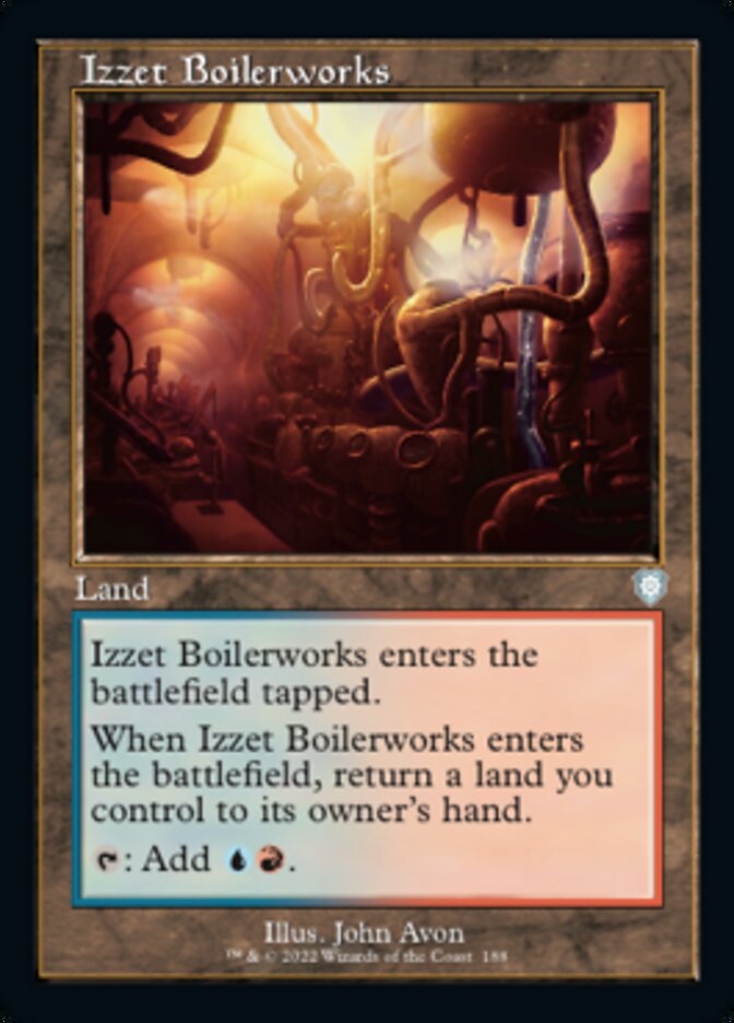 Izzet Boilerworks (Retro) [The Brothers' War Commander] | Empire Gaming NC