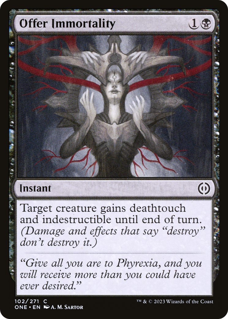 Offer Immortality [Phyrexia: All Will Be One] | Empire Gaming NC