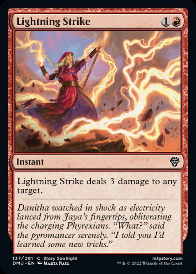 Lightning Strike [Dominaria United] | Empire Gaming NC