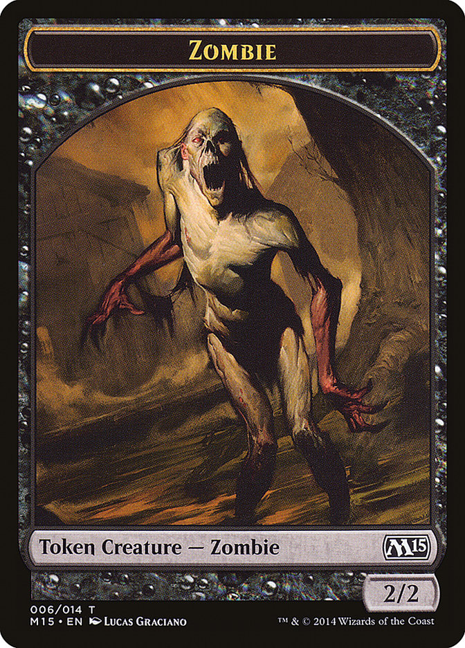 Zombie [Magic 2015 Tokens] | Empire Gaming NC