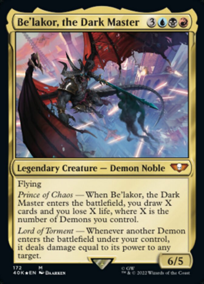 Be'lakor, the Dark Master [Universes Beyond: Warhammer 40,000] | Empire Gaming NC