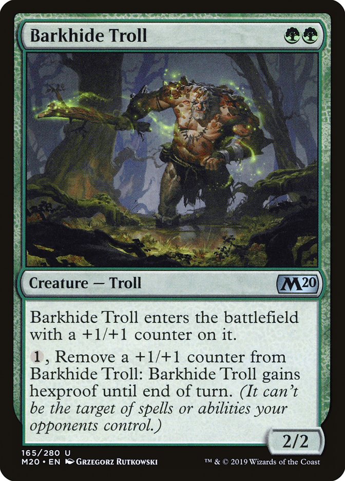 Barkhide Troll [Core Set 2020] | Empire Gaming NC