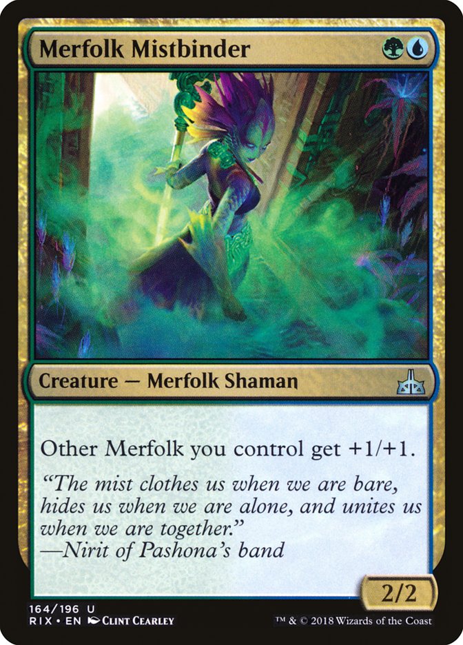 Merfolk Mistbinder [Rivals of Ixalan] | Empire Gaming NC