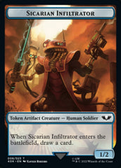 Soldier (003) // Sicarian Infiltrator Double-sided Token [Universes Beyond: Warhammer 40,000 Tokens] | Empire Gaming NC