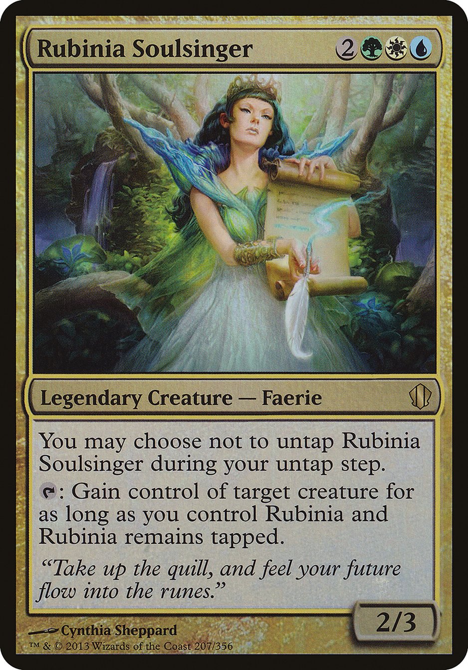 Rubinia Soulsinger (Commander 2013) [Commander 2013 Oversized] | Empire Gaming NC