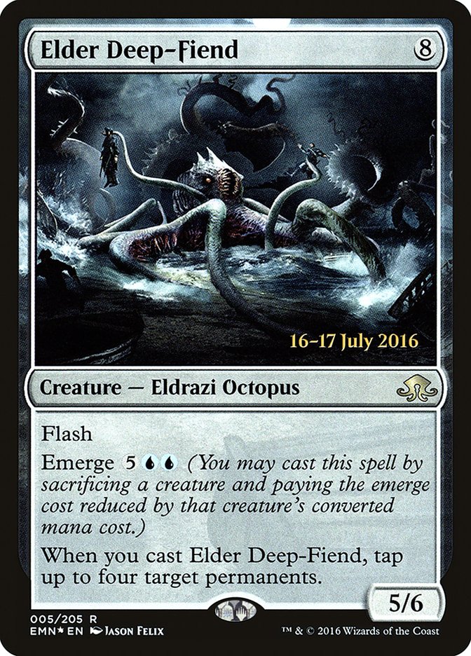 Elder Deep-Fiend  [Eldritch Moon Prerelease Promos] | Empire Gaming NC