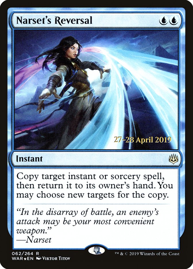 Narset's Reversal  [War of the Spark Prerelease Promos] | Empire Gaming NC