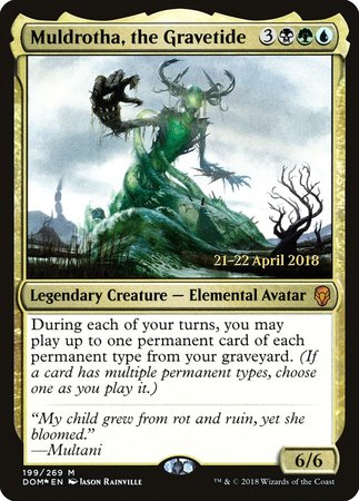 Muldrotha, the Gravetide [Dominaria Promos] | Empire Gaming NC