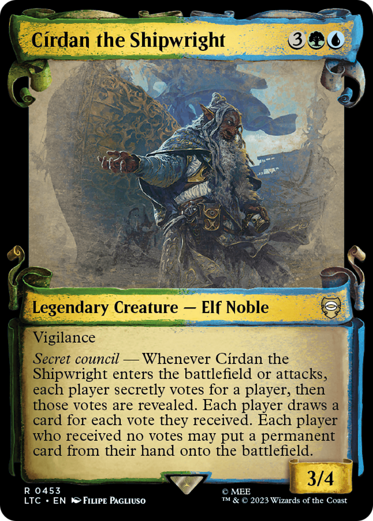 Cirdan the Shipwright [The Lord of the Rings: Tales of Middle-Earth Commander Showcase Scrolls] | Empire Gaming NC