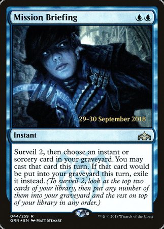 Mission Briefing [Guilds of Ravnica Promos] | Empire Gaming NC