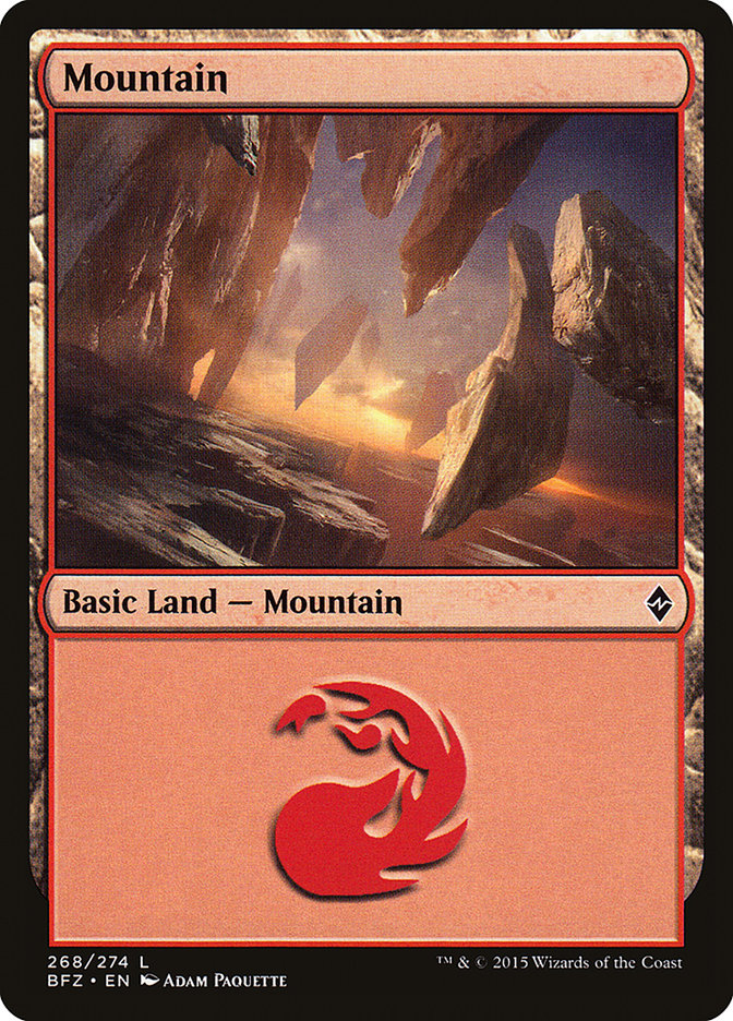 Mountain [Battle for Zendikar] | Empire Gaming NC