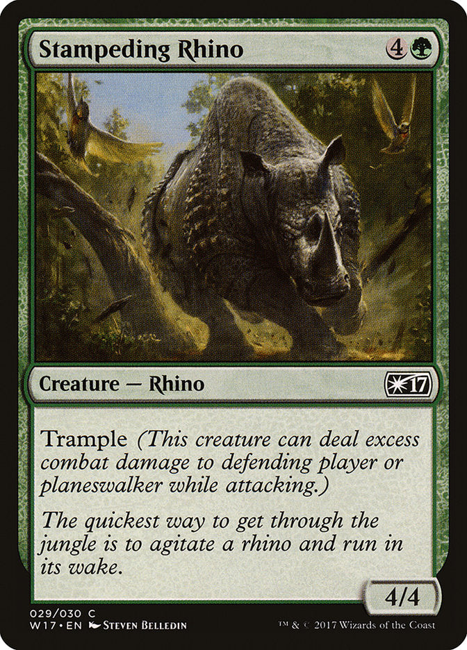 Stampeding Rhino [Welcome Deck 2017] | Empire Gaming NC