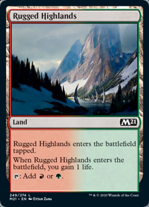 Rugged Highlands [Core Set 2021] | Empire Gaming NC