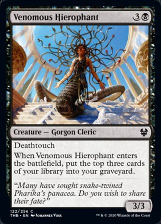 Venomous Hierophant [Theros Beyond Death] | Empire Gaming NC