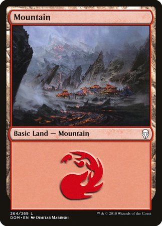 Mountain (264) [Dominaria] | Empire Gaming NC