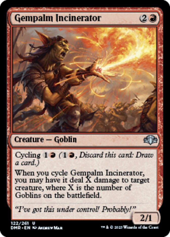 Gempalm Incinerator [Dominaria Remastered] | Empire Gaming NC