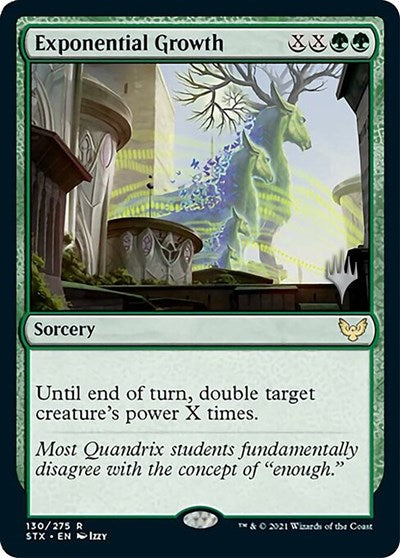 Exponential Growth (Promo Pack) [Strixhaven: School of Mages Promos] | Empire Gaming NC