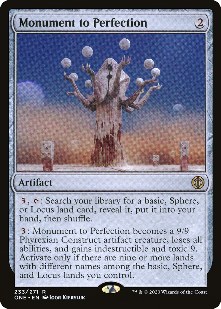 Monument to Perfection [Phyrexia: All Will Be One] | Empire Gaming NC