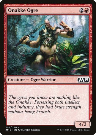 Onakke Ogre [Core Set 2019] | Empire Gaming NC