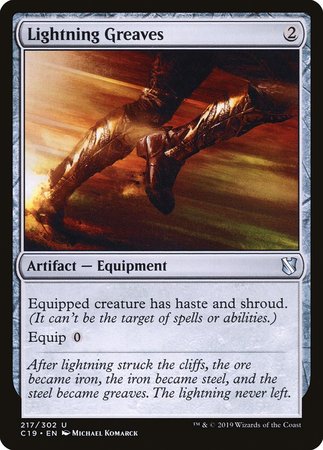 Lightning Greaves [Commander 2019] | Empire Gaming NC