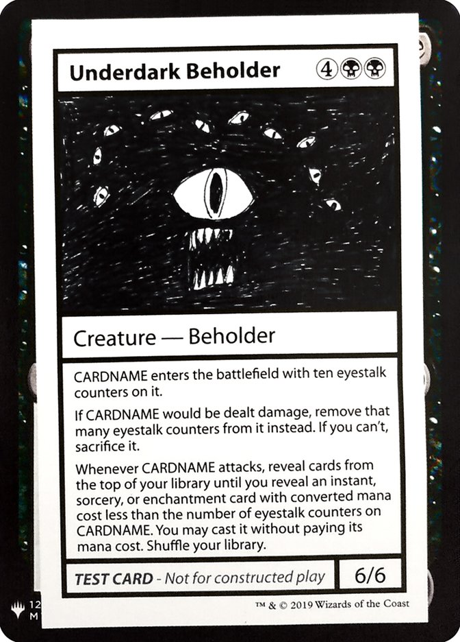 Underdark Beholder [Mystery Booster Playtest Cards] | Empire Gaming NC