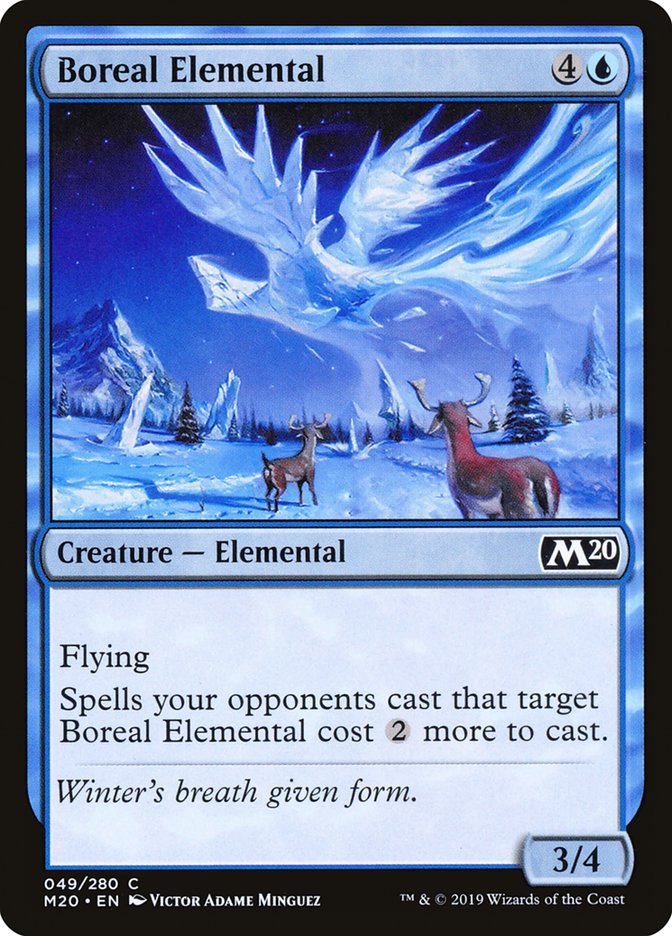 Boreal Elemental [Core Set 2020] | Empire Gaming NC